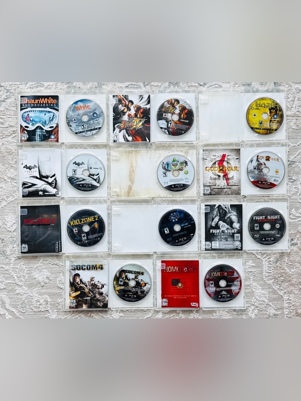PS3 11 Games Lot: God of War - Fight Night - Killzone 2 - Picture 3 of 3